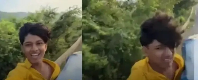 “కొంచెం మిస్ అయి ఉంటే నేరుగా యమలోకమే!”. వ్యూస్ కోసం ప్రాణాలను పణంగా పెట్టిన యువకుడు.. వైరల్ అవుతున్న దిగ్భ్రాంతికర వీడియో..!!