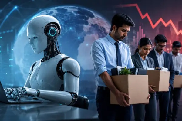 ఏఐ (AI) దెబ్బకు లక్షల ఉద్యోగాలు ఊడిపోయాయి: కేవలం ఆరు నెలల్లోనే 1.28 లక్షల మంది ఉపాధి దూరం; లేఆఫ్స్లో భారత్ రెండో స్థానం
