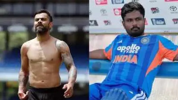నన్ను వదిలేయండి సామీ.! ఒక సంవత్సరం ట్రై చేశాను దీనికి మించి నా వల్ల కాదు. విరాట్ కోహ్లీ డైట్ను సగం లోనే వదిలేసిన సంజూ శామ్సన్. ఎందుకో తెలుసా.?