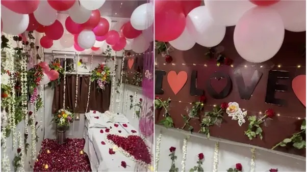 “రైలులో మొదటి రాత్రి ? పూల అలంకరణతో బెర్తులు.. నూతన వధూవరుల వింత చర్యతో షాకైన ప్రయాణికులు! వైరల్ వీడియో”