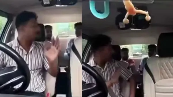 “డబ్బులిస్తే ఏమైనా చేయొచ్చా..?” అనుమతి లేకుండా సిగరెట్ వెలిగించిన ప్రయాణికుడు.. నడిరోడ్డుపై కారు ఆపి డ్రైవర్ చేసిన పని.. వైరల్ వీడియో..!!