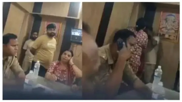 “ప్రభుత్వం నా చేతుల్లోనే ఉంది.. నువ్వు చచ్చిపోయినా అడిగే నాథుడు లేడు!” పోలీస్ స్టేషన్లోనే యువకుడిని చెంపదెబ్బ కొట్టిన బీజేపీ మహిళా నేత.. షాకింగ్ వీడియో వైరల్..!!!