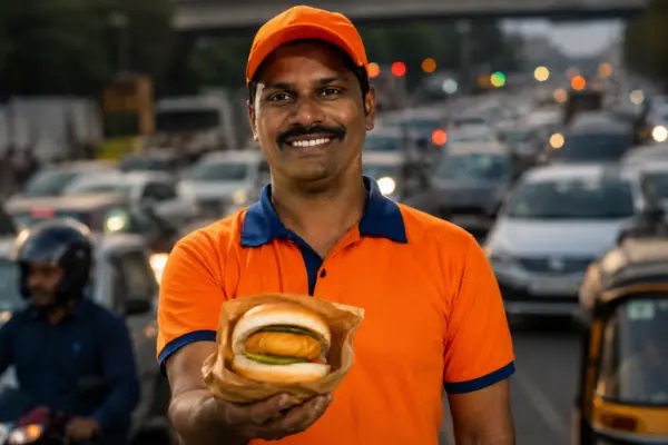 “ట్రాఫిక్ జామే నా బిజినెస్ ఐడియా!” – రూ. 20 వడాపావ్ విక్రయిస్తూ నెలకు రూ. 2 లక్షలు సంపాదిస్తున్న యువకుడు.. వైరలవుతున్న వీడియో!!