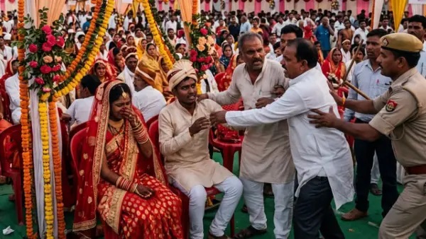 పెళ్లికొడుకు రాకపోవడంతో పక్కింటి వ్యక్తితో పెళ్లి పీటలెక్కిన వధువు: చివరకు పోలీసుల వరకు వెళ్లిన వ్యవహారం!