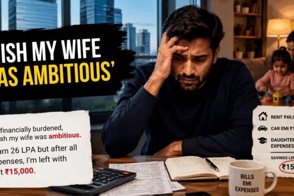 నెలకు రూ. 1.75 లక్షల జీతం.. అయినా ఆర్థిక భారం: భార్యపై సాఫ్ట్వేర్ ఇంజనీర్ సంచలన వ్యాఖ్యలు – నెట్టింట తీవ్ర చర్చ!