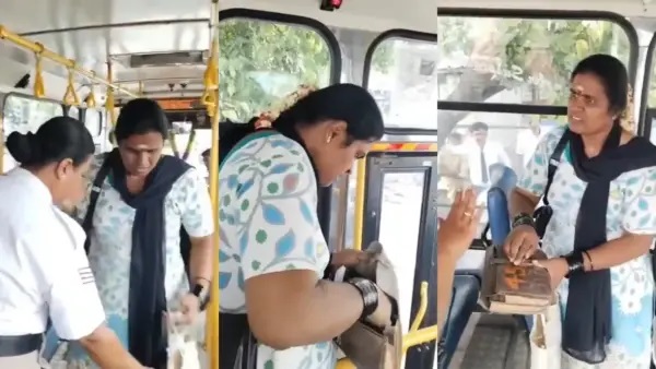 బెంగళూరు ప్రభుత్వ బస్సులో సాగిన త్రిల్లర్ సీన్.. ఎవరీ మహిళ! పోలీసులకే మైండ్ బ్లాక్ అయ్యే ట్విస్టులు