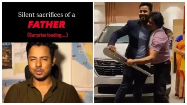 “ఆశపడిన ఎస్యూవీ (SUV) కారు ఇంటి ముందర నిలబడగానే నిశ్చేష్టుడైన తండ్రి!.. నెటిజన్లను కన్నీటి సముద్రంలో ముంచెత్తిన ఆ ఒక్క క్షణం.. ఫేస్బుక్, ఇన్స్టాను కుదిపేస్తున్న వైరల్ వీడియో..!!!”