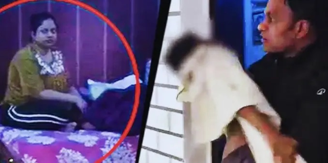 ఇంట్లో డాక్టర్ శవం, రక్తపు మడుగులో కొడుకు.. మంచంపై పడుకుని చాటింగ్ చేసిన భార్య.. పోలీసులే వణికిపోయిన ఘోర దృశ్యం..!!