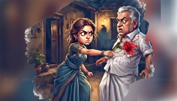 భర్త మరణించిన మూడు నెలలకే.. అర్థరాత్రి వేధింపులకు పాల్పడిన మామను నరికి చంపిన కోడలు: పల్లవరం సమీపంలో కలకలం!