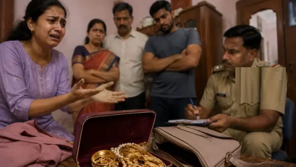 ఇంట్లోకి బయటి వ్యక్తులు ఎవరూ రాలేదు.. అయినా 11.5 తులాల బంగారం మాయం! సొంత అన్న, వదినలపైనే అనుమానం; వాఘోలీలో ఘటన