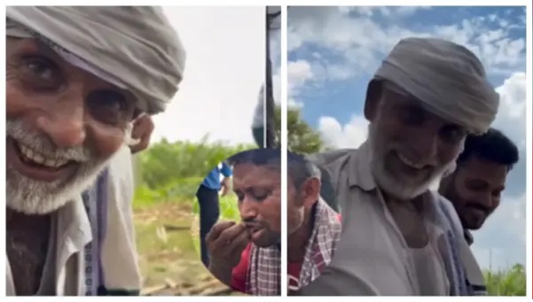“ఒరేయ్… ఆకలితో వీడు చస్తే ఎవరిదిరా బాధ్యత?!” దొంగతనానికి వచ్చినోడికి అన్నం పెట్టి ఆదరించిన తాత! జనం నవ్వులు… ఏడుస్తూ తింటున్న దొంగ! నవ్వులు పూయిస్తున్న వైరల్ వీడియో!