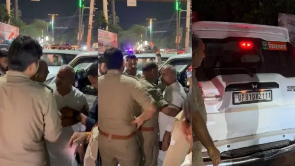 “నీ యూనిఫాం ఊడదీయిస్తా!” కారు ఆపినందుకు డీఎస్పీపై రెచ్చిపోయిన బీజేపీ ఎమ్మెల్యే… నడిరోడ్డుపై బహిరంగ బెదిరింపులు! నెట్టింట వైరల్ వీడియో!