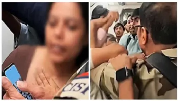 దిల్లీలో కలకలం..! యూనిఫామ్‌లో ఉన్న అధికారిని చుట్టుముట్టిన గుంపు..! మెట్రోలో మహిళకు జరిగిన అన్యాయం.. క్షణాల్లో జారీ అయిన సంచలన ఆదేశాలు!!