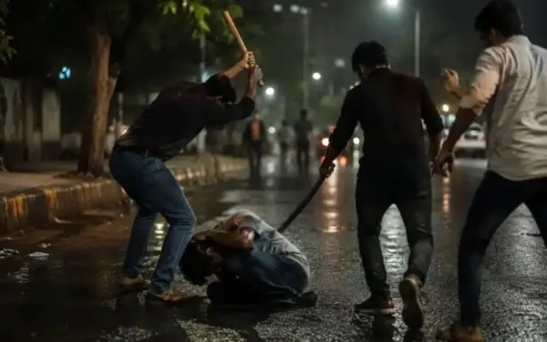 “షాకింగ్ ఘటన! నా గర్ల్ ఫ్రెండ్‌ని ఎందుకు చూశావు..?” నడిరోడ్డుపై రక్తపాతం.. వెంటాడి వేటాడి దాడి చేసిన యువకుల ముఠా.. ఒకే ఒక్క చూపు.. యువకుడికి పట్టిన గతి..!!!