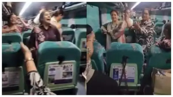 “ఇది మీ ఇల్లు కాదు మేడమ్, పబ్లిక్ ప్లేస్!”: రైల్లో తోటి ప్రయాణికులకు తీవ్ర అసౌకర్యం.. మహిళల పాటల కచేరీని కూల్గా ఆపేయించిన రైల్వే అధికారి.!!