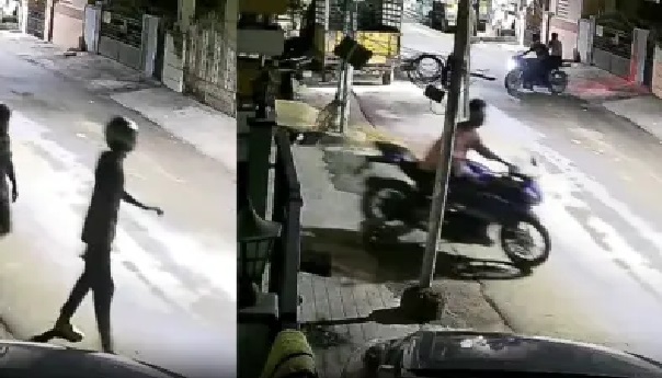 “హెల్మెట్తో వచ్చి అలాగే తీసుకెళ్ళిపోతున్నారు!”. చెన్నైలో కొనసాగుతున్న బైక్ దొంగతనాలు. భయాందోళనలో తాంబరం ప్రాంత ప్రజలు. సీసీటీవీలో చిక్కిన ముఠా..!!!!