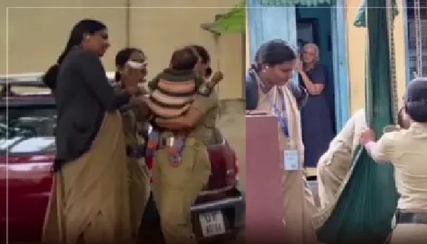 “పోలీస్ అంటే వారు కూడా తల్లులే కదా!”.. మాతృహృదయాన్ని చాటుకున్న మహిళా పోలీసుల ఉదారత.. మనసును ద్రవింపజేసే మానవత్వ సంఘటన..!!