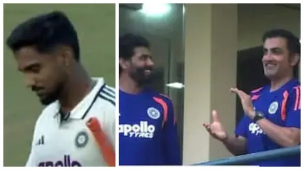 “తమ్ముడు కొట్టిన దెబ్బకు బంతి స్టేడియం దాటి బయటకు వెళ్లిపోయిందయ్యా”. డగౌట్లో ఉన్న గంభీర్ కూడా లేచి నిలబడి చప్పట్లు కొట్టేశాడు. 6, 6, 6, 6 అంటూ సిక్సర్ల వర్షం కురిపించిన ఆటగాడి వైరల్ వీడియో..!!!