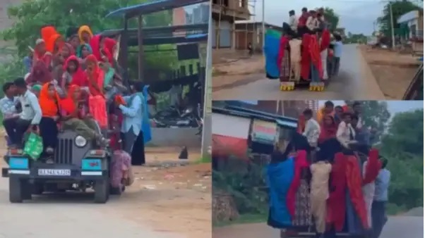 ఇది బస్సా లేక జీపా.? “ఒక్క బ్రేక్ వేస్తే చాలు అందరూ ఖాళీ అవుతారు”. బండి లోపల, పైన, కింద, పక్కలా.. అబ్బబ్బో! ఇంటర్నెట్ని గజగజలాడించిన వీడియో..!