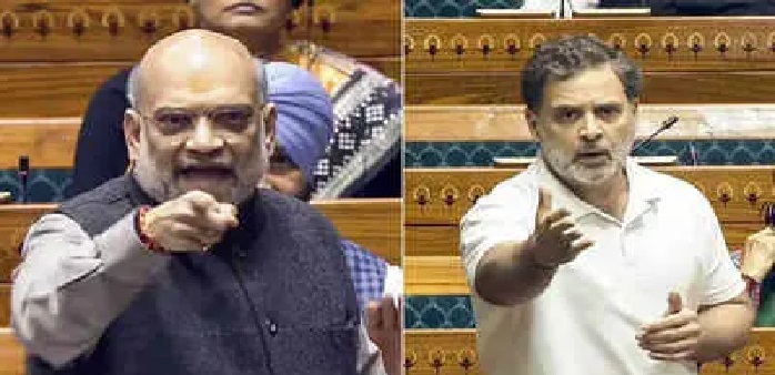 “విద్యార్థులను కొట్టాలని ఆదేశించింది ఎవరు?” బాధ్యత వహించి రాజీనామా చెయ్.. అమిత్ షాను తీవ్రంగా విమర్శిస్తూ నిప్పులు చెరిగిన రాహుల్ గాంధీ..!!