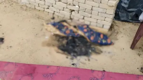 “నిద్రపోతున్న భార్యను మంచంపైనే ప్రాణాలతో సజీవ దహనం..!” శరీరం కాలి అన్యాయంగా ప్రాణాలు కోల్పోయిన మహిళ: 9 ఏళ్ల క్రితం పెళ్లయినా భర్త ఆరని దాహంతో ఘోరం!
