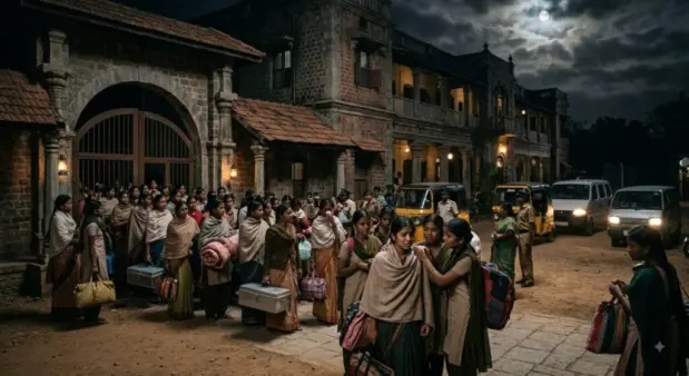 “అర్ధరాత్రి వేళ గజ్జెల చప్పుడు వినిపిస్తోంది!” హఠాత్తుగా నవ్వుతున్నారు, అకస్మాత్తుగా ఏడుస్తున్నారు… విద్యార్థినుల వింత ప్రవర్తనతో హాస్టల్‌ను ఖాళీ చేసిన 300 మంది! పాఠశాలలో దెయ్యం ఉందంటూ తీవ్ర కలకలం!