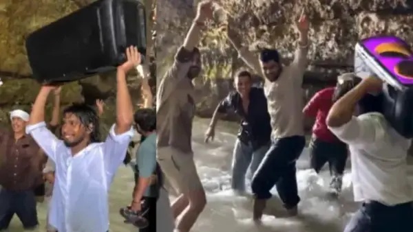 “ఎంజాయ్ చేస్తున్నాం అంటూ ఇలా చేస్తారా..?” ప్రశాంతంగా ఉన్న చోట యువకుల రచ్చ.. తీవ్ర అసహనానికి గురైన పర్యాటకులు.. వైరల్ వీడియో..!!