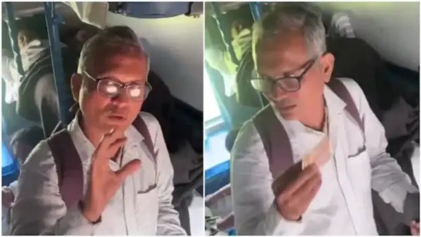 “18 భాషలా? అదీ రైలులో పేస్ట్ అమ్ముకునే వ్యక్తా..?” ఇంగ్లీష్ మాట్లాడిన తీరు చూసి నోరెళ్లబెట్టిన ప్రయాణికులు.. నెటిజన్లను ఫిదా చేసిన వైరల్ వీడియో..!!