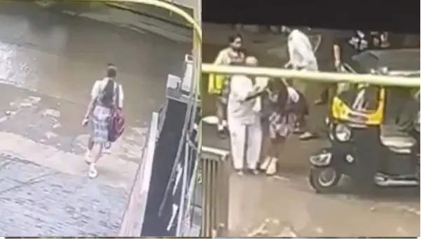 “అయ్యో.! చూస్తేనే ఒళ్లు గగుర్పొడుస్తోంది..” రోడ్డు దాటేందుకు యత్నించిన బాలిక.. క్షణాల్లో ఢీకొట్టిన బైక్.. వెన్నులో వణుకు పుట్టించే వీడియో దృశ్యాలు.!!