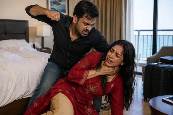 “పెళ్లయిన 45 రోజులకే నరకంగా మారిన జీవితం!” హనీమూన్‌లో భయానక దృశ్యం.. పీరియడ్స్ వచ్చాయని భార్యపై విచక్షణారహితంగా దాడి చేసిన భర్త.. తీవ్ర దిగ్భ్రాంతికి గురిచేసిన ఘటన.!!”