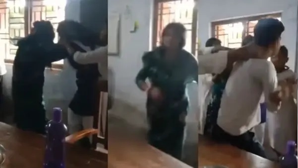 “‘టీసీ అడిగేందుకు వెళ్తే ఇంత అరాచకమా?’.. తోటి విద్యార్థులతో కలిసి టీచర్పై దాడి చేసిన క్రూరమైన విద్యార్థి. వైరల్ అవుతున్న షాకింగ్ వీడియో..!!!!”