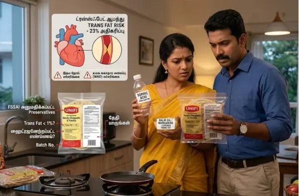 దిగ్భ్రాంతికర సమాచారం! “రెడీమేడ్ చపాతీలు తింటే గుండెపోటు వస్తుందా..?” WHO ఇచ్చిన హెచ్చరిక.. ప్యాకెట్ల వెనుక దాగున్న ముప్పు..!!!