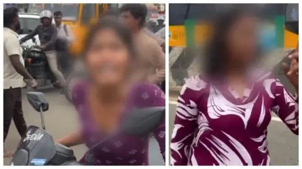 17, 18 ఏళ్ల వయసులోనే నడిరోడ్డుపై ఫుల్గా మద్యం మత్తులో యువతుల రచ్చ.. వినలేని విధంగా అసభ్య పదజాలం!నడిరోడ్డుపై యువతుల వీరంగం.. షాకింగ్ వీడియో వైరల్!