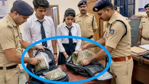 అయ్య బాబోయ్.. ఇదేం విచిత్రం..! బ్యాగుల్లో పుస్తకాలు లేవు.. 11 కిలోల గంజాయి..! జల్సాల కోసం స్టూడెంట్స్‌గా మారిన లవర్స్ అరెస్ట్.. పోలీసులకే మైండ్ బ్లాంక్!