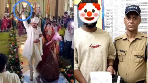 “హనీమూన్‌కు వెళ్లాల్సిన సమయంలో జైలు పాలయ్యాడు”: పెళ్లికూతురిని ఇంప్రెస్ చేయబోయిన పెళ్లికొడుకు.. చివరకు ఊహించని ట్విస్ట్.. రంగంలోకి దిగిన పోలీసులు.!!