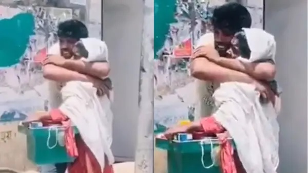 “అమ్మా.. నువ్వా ఇది?!” ఒకరినొకరు దాచుకున్న నిజం.. కన్నీళ్ల పర్యంతమైన తల్లి, కొడుకుల షాకింగ్ కలయిక.. నెటిజన్లను కదిలిస్తున్న భావోద్వేగ క్షణం!