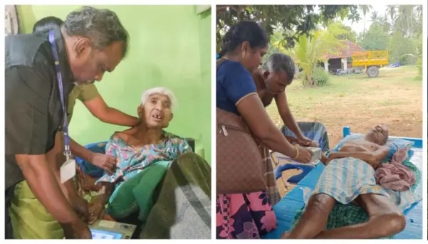 “వృద్ధులను ముప్పుతిప్పలు పెడుతున్న వేలిముద్రల పరీక్ష!” – ఇంటికే రేషన్ పథకంలో కొనసాగుతున్న తీవ్ర ఇబ్బందులు: సరుకుల పంపిణీలో రానున్న ఓటీపీ విధానం..!!”