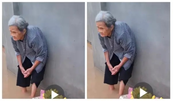 “దేవుడికి కళ్లు లేవా..?” ఒక పూట తిండి కోసం ఈ వయసులో ఇంత కష్టమా..? వరద నీటిలో మునిగిన వీధిలో బతుకుదెరువు కోసం పోరాడుతున్న బామ్మ.. నెట్టింట కన్నీళ్లు పెట్టిస్తున్న దృశ్యం..!!
