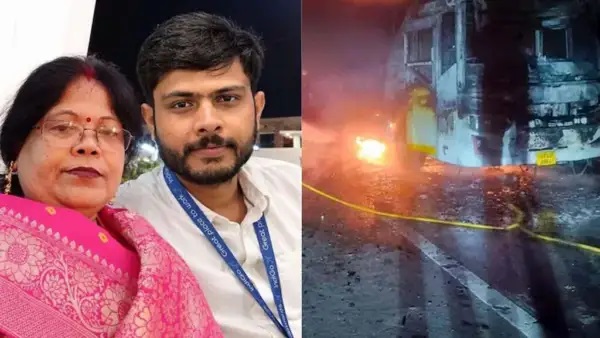 “అమ్మను వదిలేసి రాను!” — మండుతున్న బస్సులో తల్లిని కాపాడేందుకు పోరాడి ప్రాణాలు విడిచిన కొడుకు.. “పొగ వస్తోంది బండి ఆపండి” అని ప్రయాణికులు మొరపెట్టుకున్నా పట్టించుకోని డ్రైవర్.. 9 మంది సజీవ దహనమైన ఘోరం!