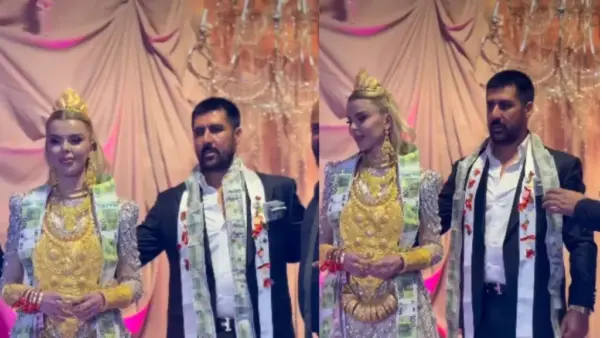 పెళ్లిలో బంగారు నగలతో తులాభారం.. వీడియో వైరల్ అవ్వగానే తలకిందులైన జీవితం! వరుడి అరెస్ట్, భార్య కూడా కస్టడీలోకి.. ఇంతకీ ఆ పెళ్లిలో ఏం జరిగింది..?