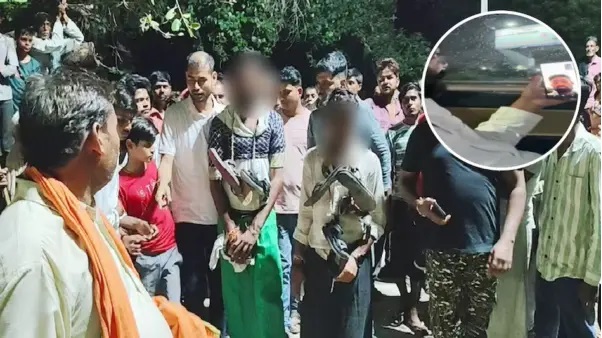 పంట నష్టం సర్వేకి వచ్చిన వారికి ఇటువంటి శిక్షా? మహిళల దుస్తులు.. మెడలో చెప్పుల దండ!.. గ్రామం అంతా ఊరేగించిన రైతులు.. వైరల్ అయిన బీజేపీ ఎమ్మెల్యే వీడియోతో రాజుకున్న వివాదం.!!!