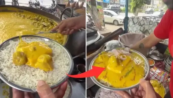 “హెల్త్ ఇన్సూరెన్స్ రెడీగా పెట్టుకోండి!..” ఏకంగా 100 గ్రాముల వెన్న కుమ్మరించారు.. “ఇది తిండేనా.. గుండెపోటుకు ఆహ్వానమా?” నెట్టింట వైరలవుతున్న వీడియో.!!!
