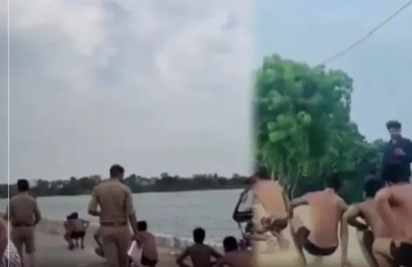 “ఇంకెప్పుడైనా ఇలాంటి రీల్స్ చేస్తారా!”.. డ్యామ్‌లోకి దూకి హల్‌చల్ చేసిన యువకులకు పోలీసుల వినూత్న శిక్ష!!