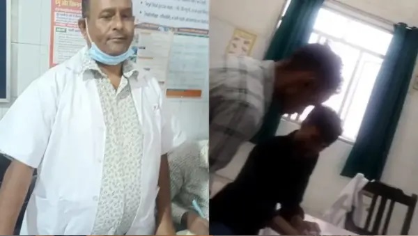 డాక్టర్ లేని సమయంలో డ్రైవర్ చేసిన పని! రోగులకు చికిత్స చేయడానికి డ్రైవర్కు అనుమతి ఇచ్చింది ఎవరు…? వీడియో వైరల్ కావడంతో ఆసుపత్రిలో కలకలం…!!!
