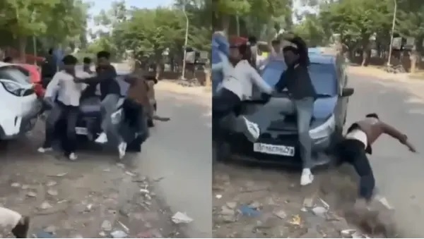 ఇదంతా అవసరమా? కార్ స్టంట్ చేయడంతో జరిగిన అనర్థం. నియంత్రణ కోల్పోయి విద్యార్థులను ఢీకొట్టిన కార్.. తీవ్ర కలకలం రేపిన దృశ్యాలు.!!!