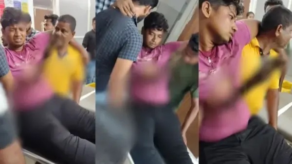 బైక్‌పై వెళ్తున్న యువకుడికి ఊహించని ప్రమాదం..! పైనుంచి విరిగిపడిన చెట్టు కొమ్మ.. పొట్టలోకి దూసుకెళ్లిన చెక్క ముక్క.. నొప్పి తట్టుకోలేక రోడ్డుపై కుప్పకూలిన యువకుడు..!