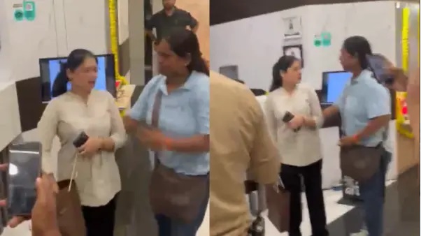 “విద్యార్థిని అని అబద్ధం చెప్పి ప్రేమ నాటకం.” వ్యాపారవేత్తను బెదిరించి డబ్బులు గుంజిన మహిళ. రెడ్ హ్యాండెడ్గా పట్టుకుని బుద్ధి చెప్పిన పోలీసులు.. వైరల్ అవుతున్న షాకింగ్ వీడియో.!!