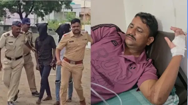 దారుణం.. పోలీసును డంపర్‌తో ఈడ్చుకెళ్లిన డ్రైవర్..! ఇసుక అక్రమ రవాణాను అడ్డుకోబోతే జరిగిన షాకింగ్ ఘటన.. కిలోమీటరు దూరం ఈడ్చుకెళ్లిన వైనం.!!!