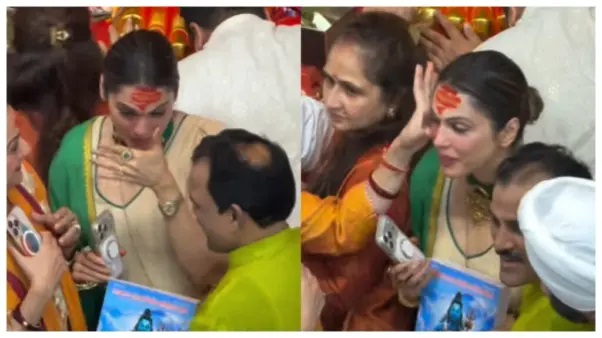 “గంభీరమైన వినాయకుడిని చూడగానే తట్టుకోలేక కన్నీళ్లు పెట్టుకున్నాను!”.. సినిమా నటి వీడియో చూసి కరిగిపోతున్న అభిమానులు..!!!