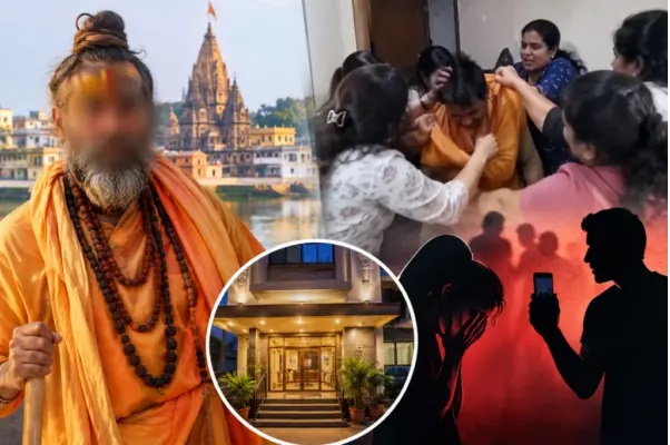 సాధూని గెస్ట్‌హౌస్‌కి రప్పించిన మహిళలు.. ఆ తర్వాత జరిగిందే సంచలనం! వేధింపులు, బెదిరింపుల ఆరోపణలు..! ఘటనపై పోలీసుల తీవ్ర దర్యాప్తు!